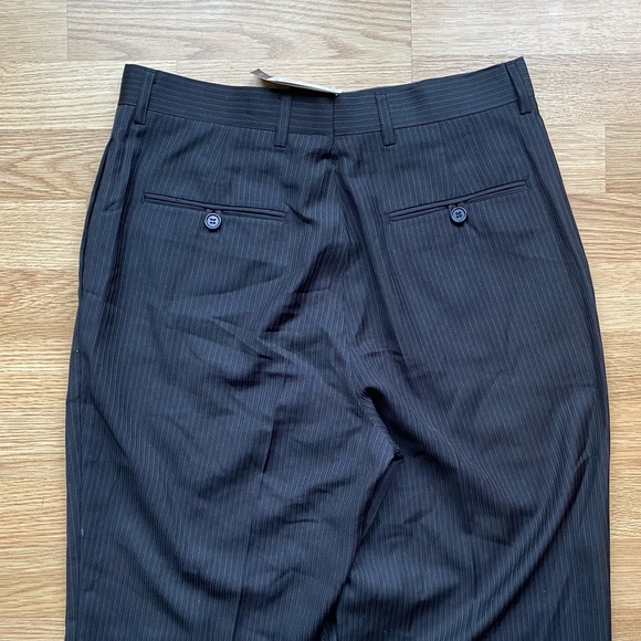Pinstriped creased men’s dress pants - Picture 6 of 6